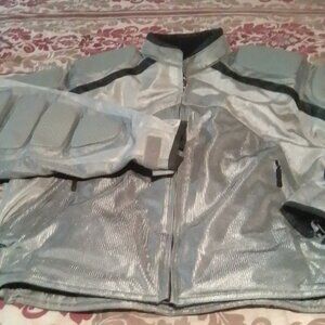 Men's Reflective Performance Jacket in Silver